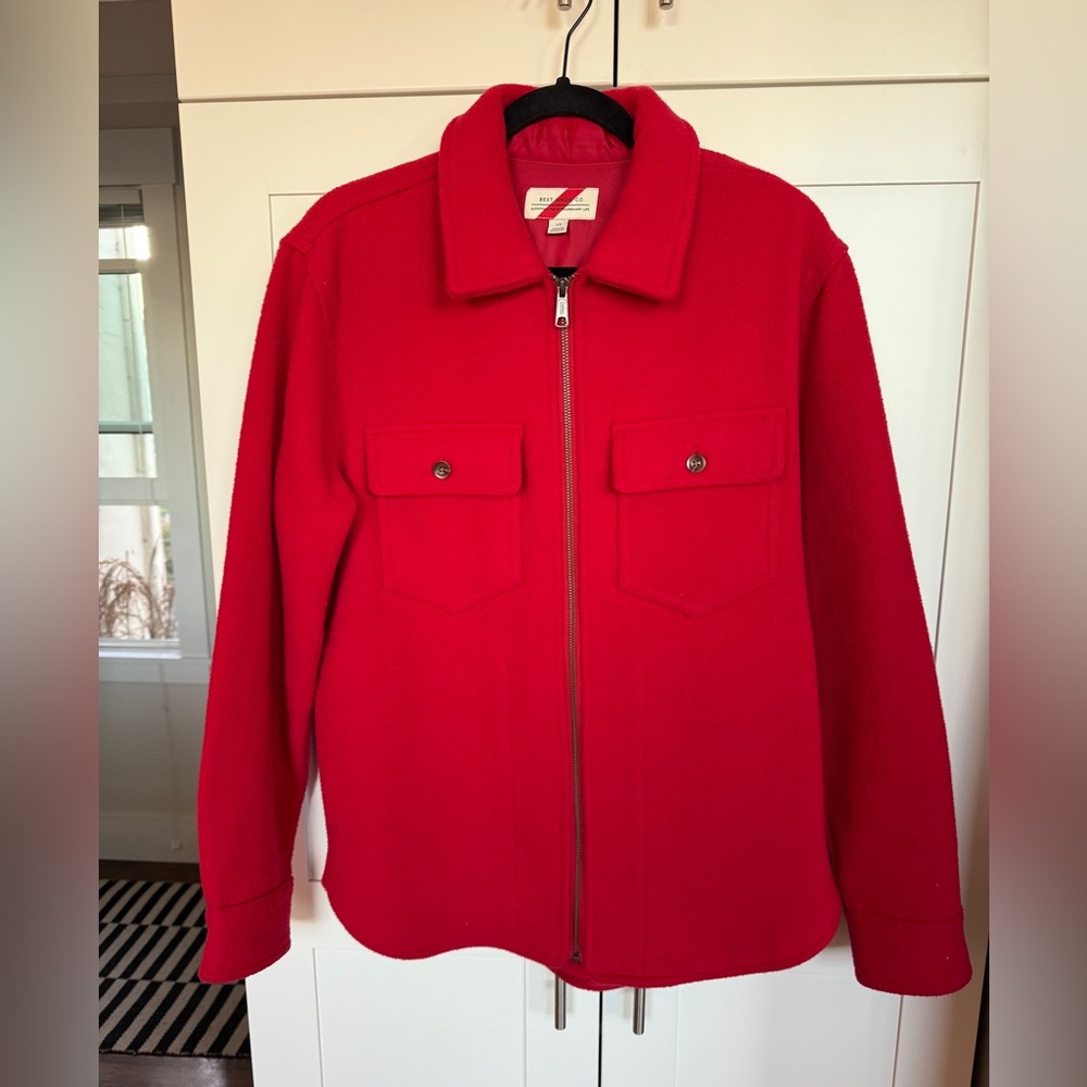 Best Made Co. Red Wool Jacket